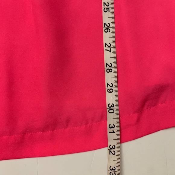 J.CREW Hot Pink Spaghetti Strap Mini Dress 0 - Picture 4 of 11